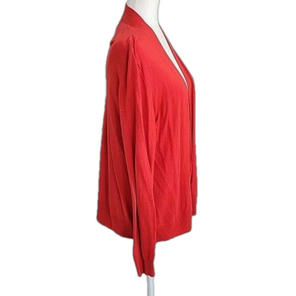 Old navy orange cardigan large - Picture 4 of 7